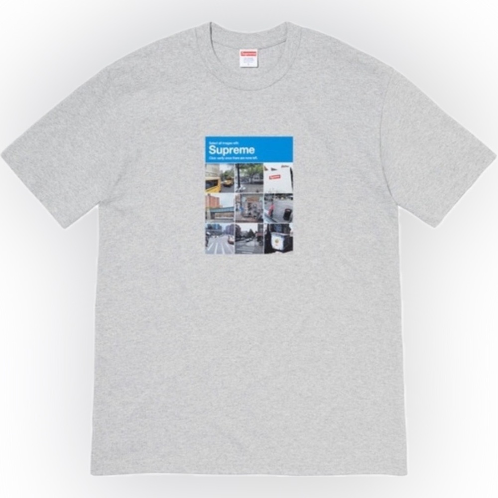 Supreme | Verify Tee (Heather Grey)